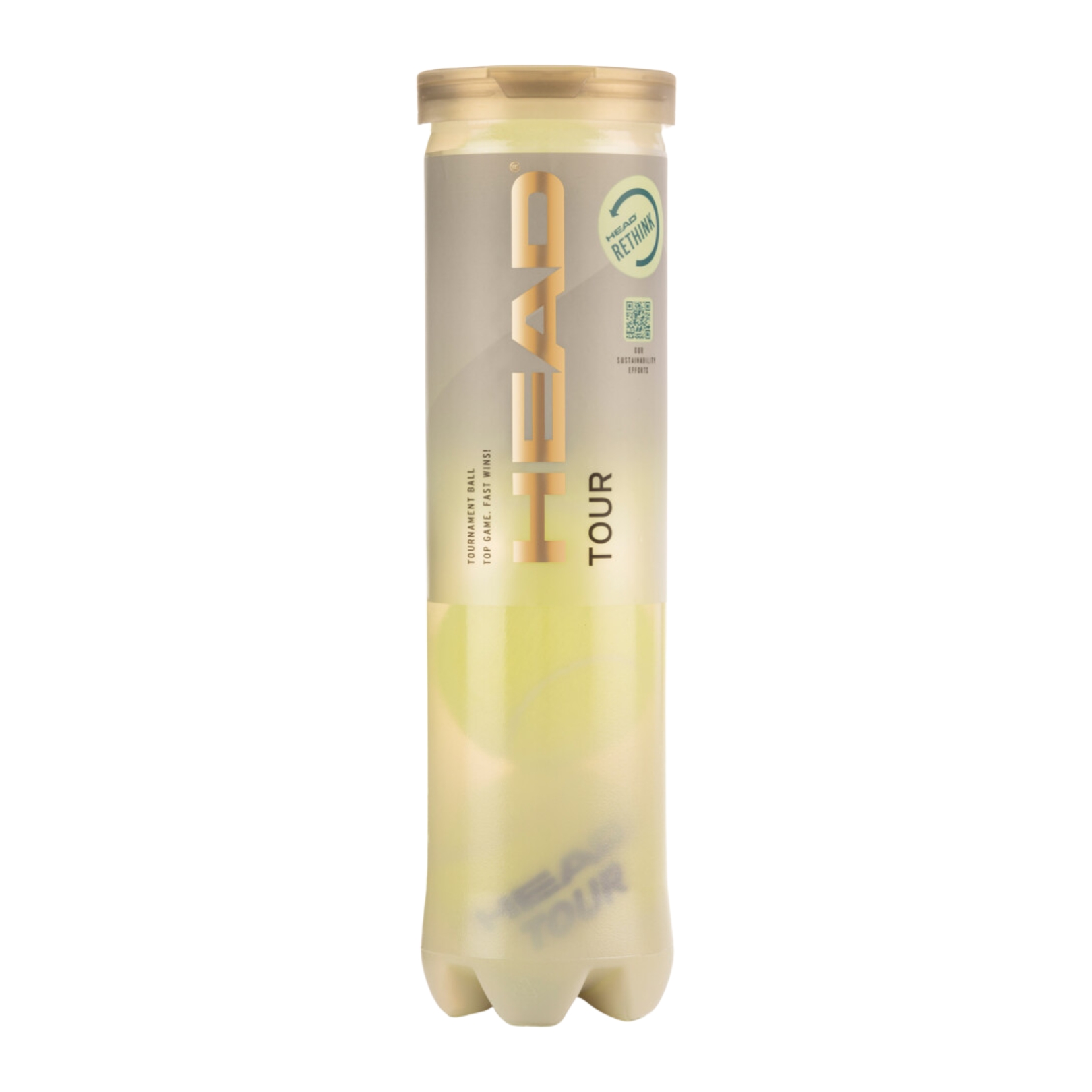 Head Tour Tennis Balls - 4 stk.